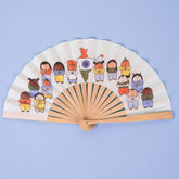 India Map Hand Folding Fan