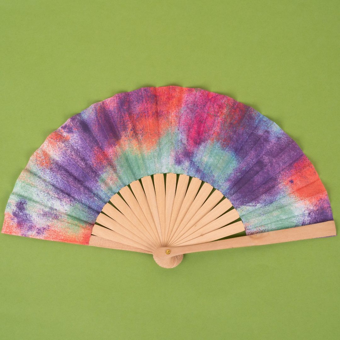 Holi Hand Fan