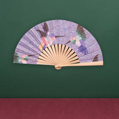 Humming Bird Hand Fan