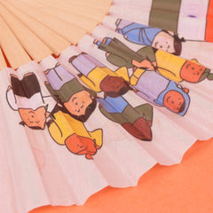 Indian Flag Hand Fan