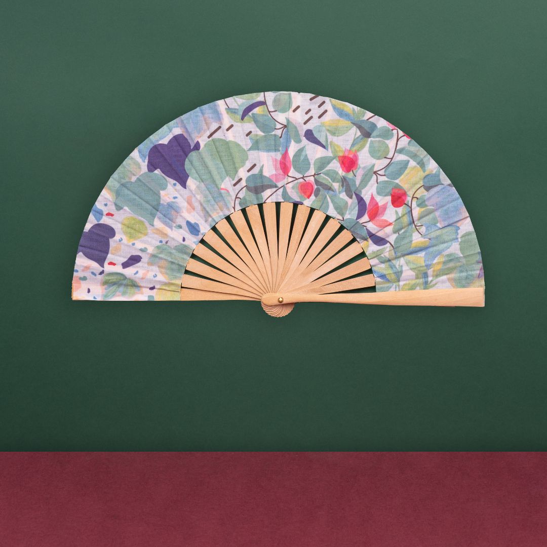 Leaf Hand Fan