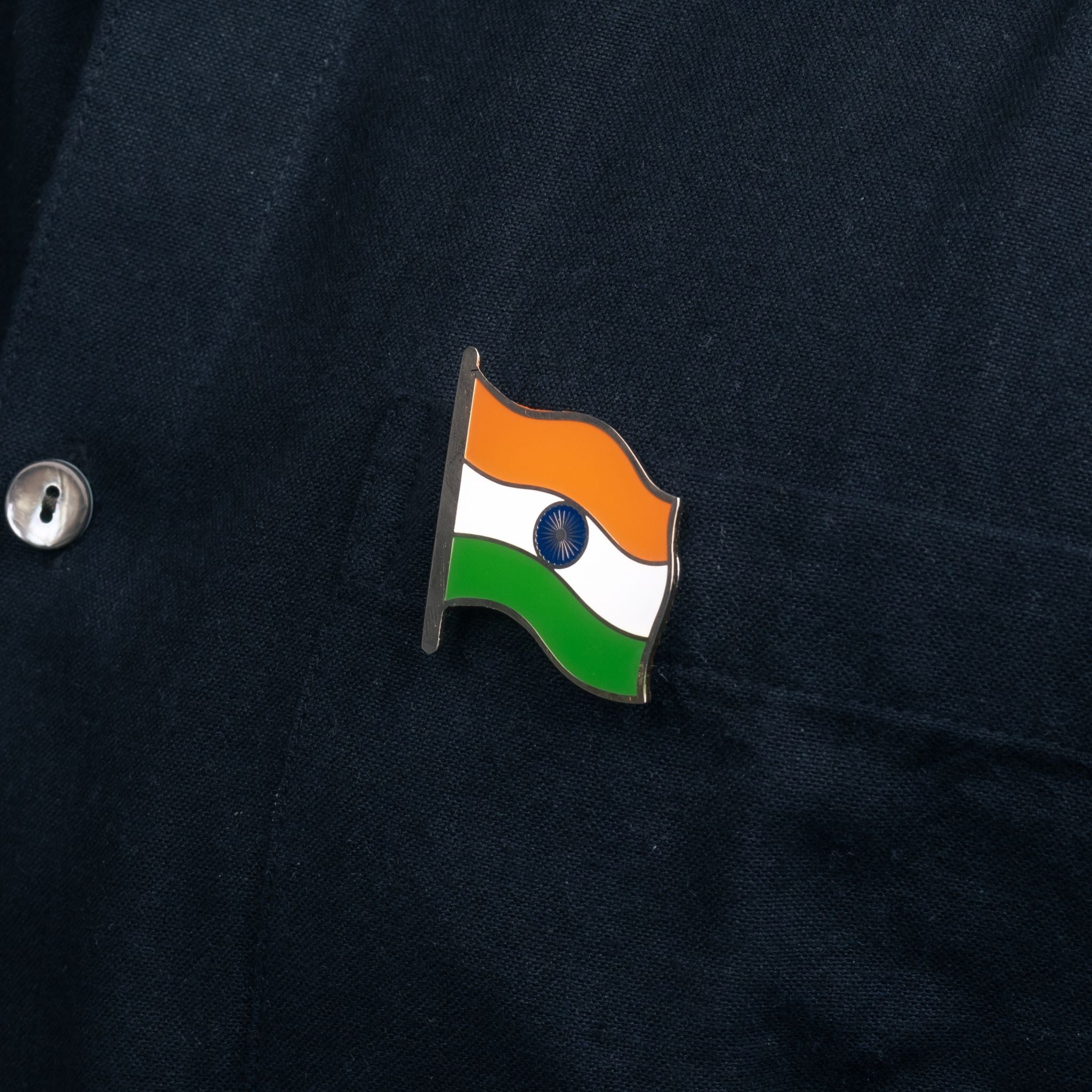 Magnetic Lapel Pin | India Flag