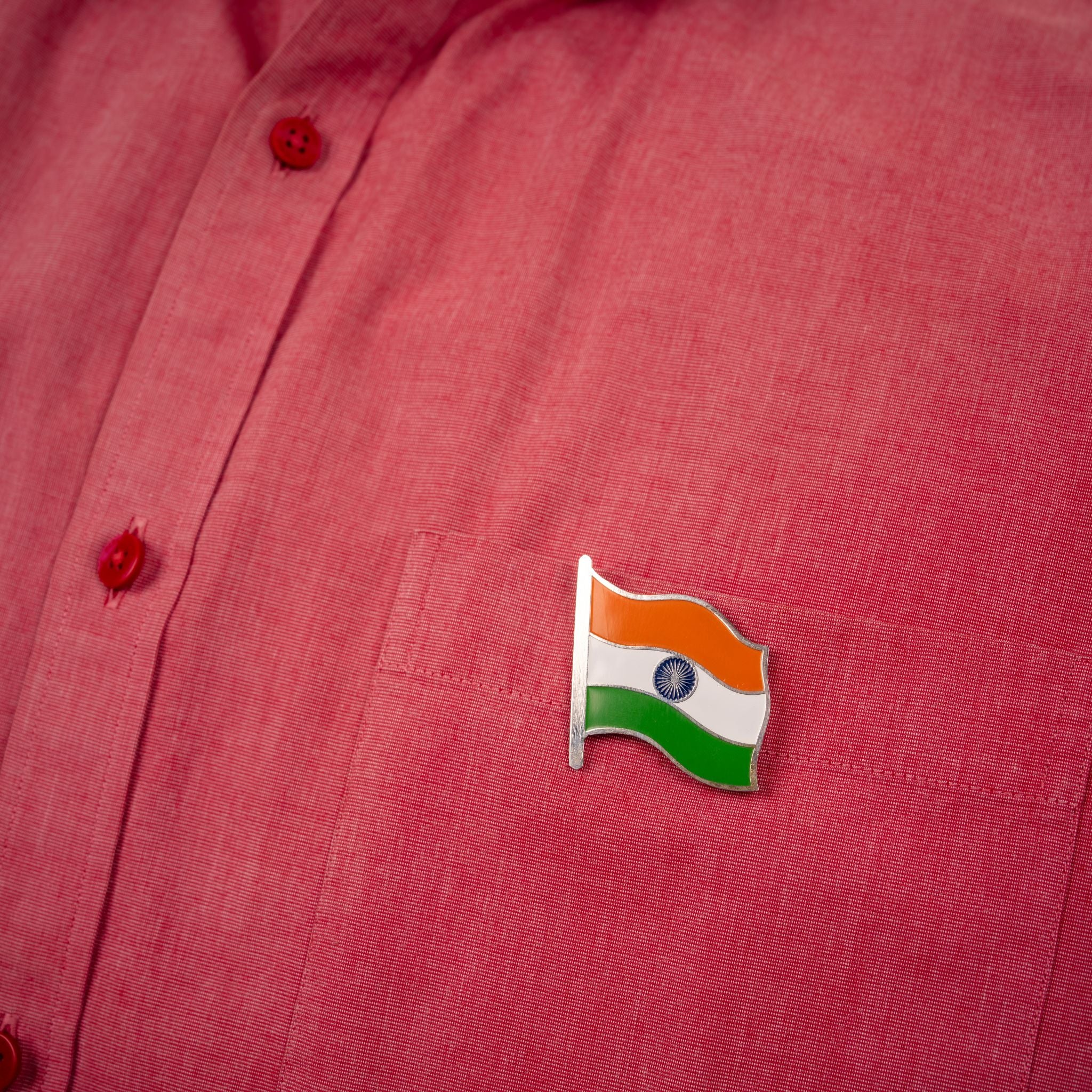 Magnetic Lapel Pin | India Flag
