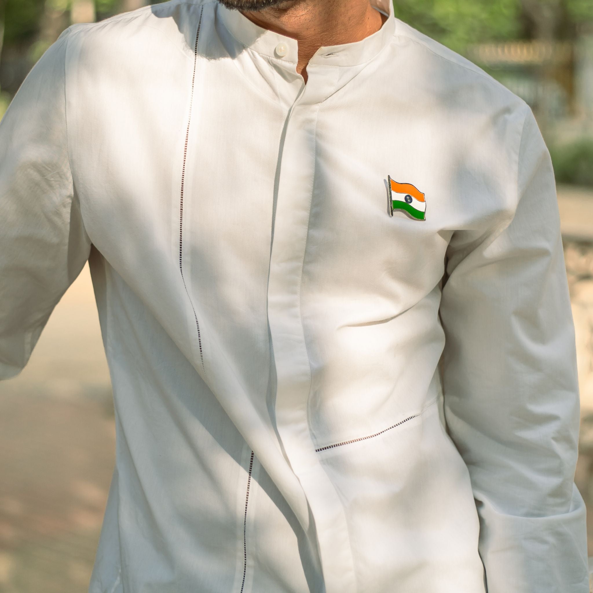 Magnetic Lapel Pin | India Flag