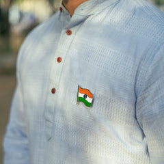 Magnetic Lapel Pin | India Flag
