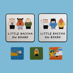 Car Safety Sticker | Hinglish
